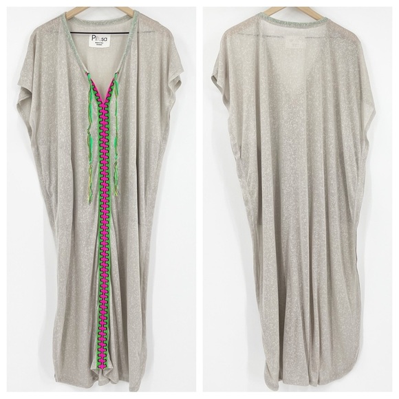 Pitusa Dresses & Skirts - Pitusa Peru Caftan Maxi Cover Up Dress Beach Vacay Pool Cruise Standard Size